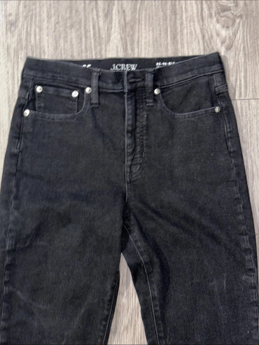 J. Crew Straight-Leg Black Women's Jeans